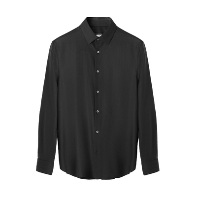 VICUTU威可多男士长袖衬衫秋季新款舒暖易打理简约商务通勤衬衣