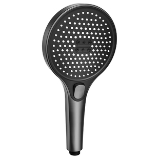 超粗孔大出水量花洒喷头洗澡淋浴头大面板洗澡喷淋增压浴室软管