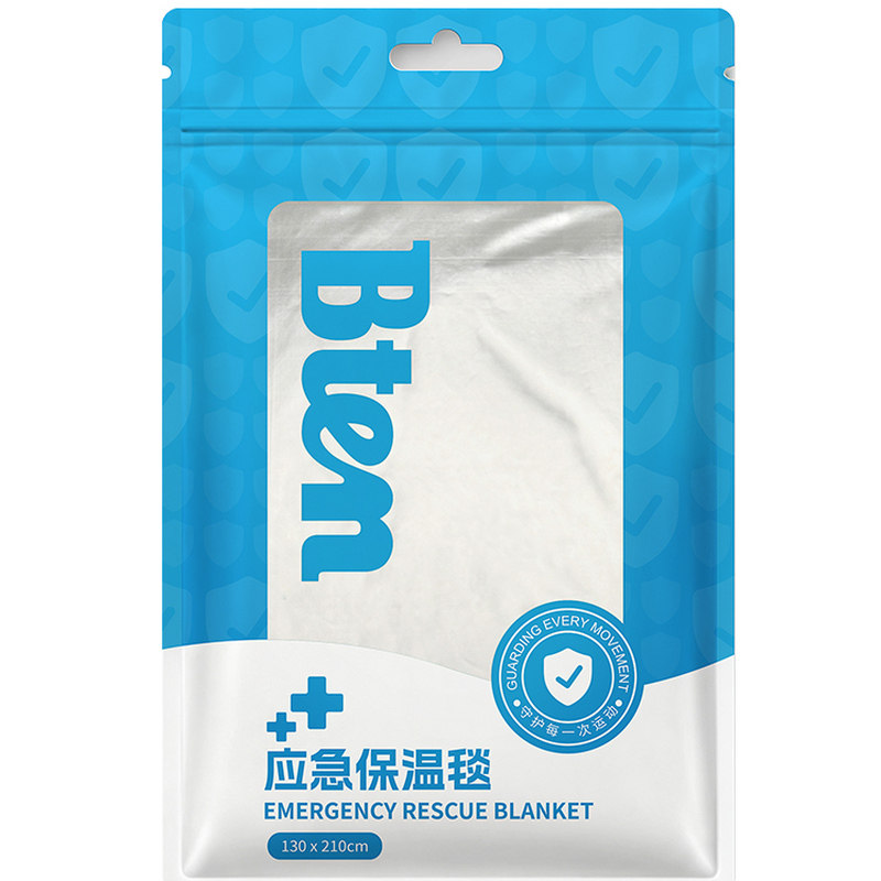 蓓盾应急保温毯铝膜放室温毯子