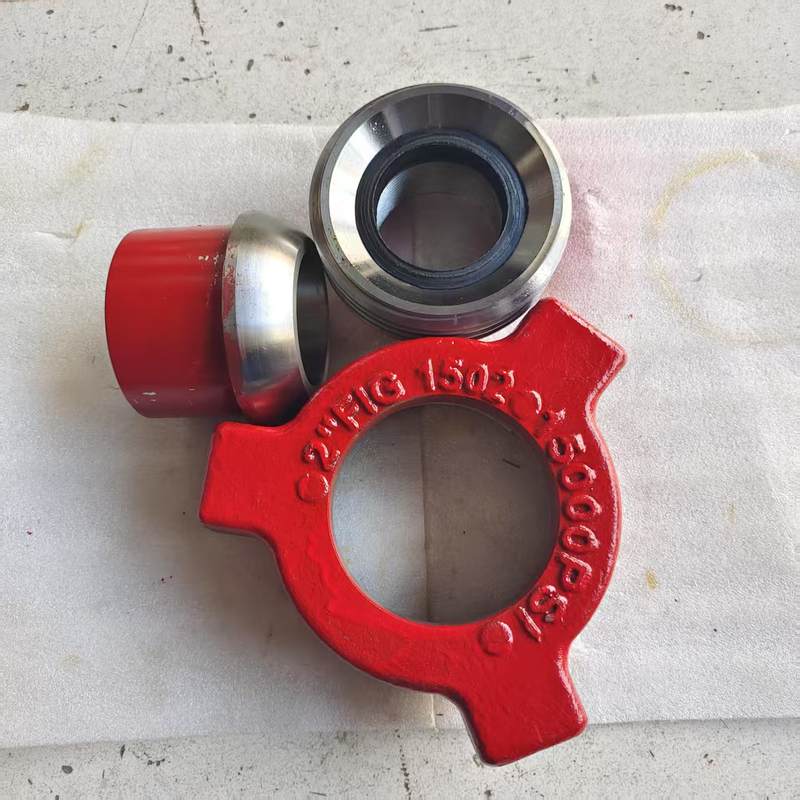 2寸1502高压由壬接头焊接由壬不锈钢锤击油壬耐酸碱由壬压裂车