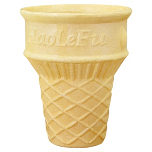 冰淇淋甜筒平底威化杯冰激凌威化筒蛋托威化托蛋筒1200包邮送纸托
