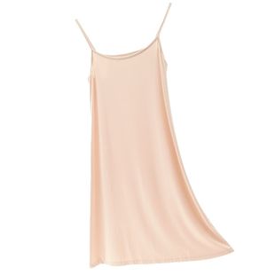 纯棉打底小吊带背心女外穿夏季睡衣宽松中长款防走光防透内搭衬裙