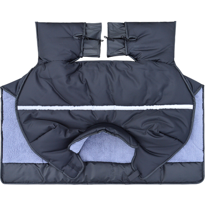 加大加宽护肩护脖电动车挡风被