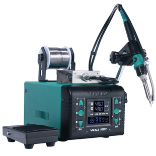 谊华928DT大功率自动焊锡机脚踏式出锡电烙铁焊接工具点焊机焊台