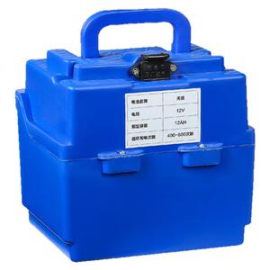 潜水泵专用电瓶12V24v48v充电式外接电源电动水泵抽水机电池