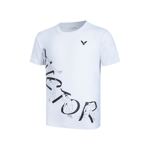 官方正品2026新款VICTOR胜利羽毛球服短袖T恤男女款专业运动服