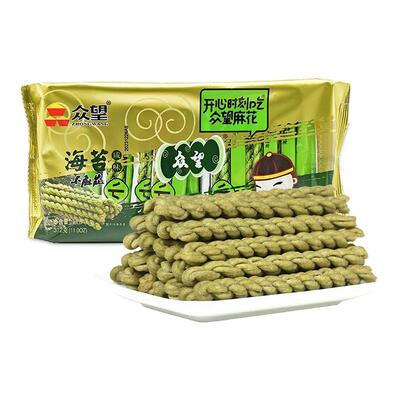 312g*1海苔味众望小麻花
