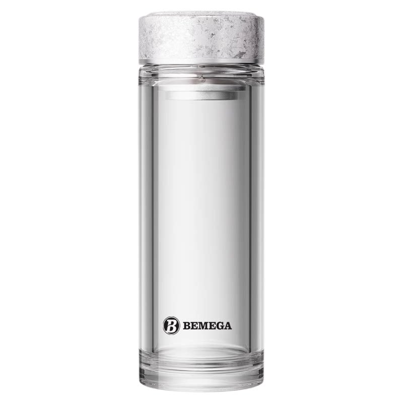 英国Bemega纯钛玻璃杯茶水分离杯