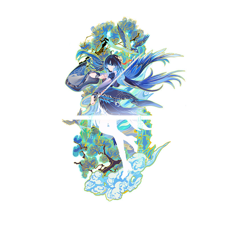 同人谷穗穗秧秧玄翎绯雪朽叶千咲动漫挂件/文具