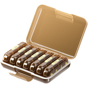 药盒一周七天分药器吃药提醒分药盒便携式小药盒切药器药品分装盒