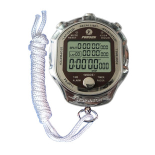 追日100道秒表千分秒PS-2013田径训练运动健身教练跑表电子计时器