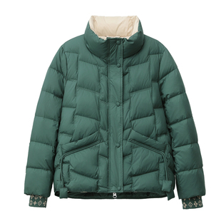 羽绒服女轻薄短款2025冬季新款中老年小个子宽松高端加厚妈妈外套