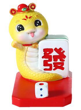 国潮小蛇摇头公仔生肖本命年