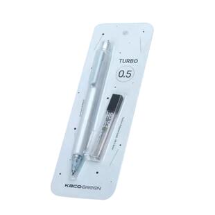 KACO得宝学生自动铅笔0.5专用彩色不易断铅芯自带橡皮擦HB男女开学小清新儿童书写活动铅笔小学生文具ins简约