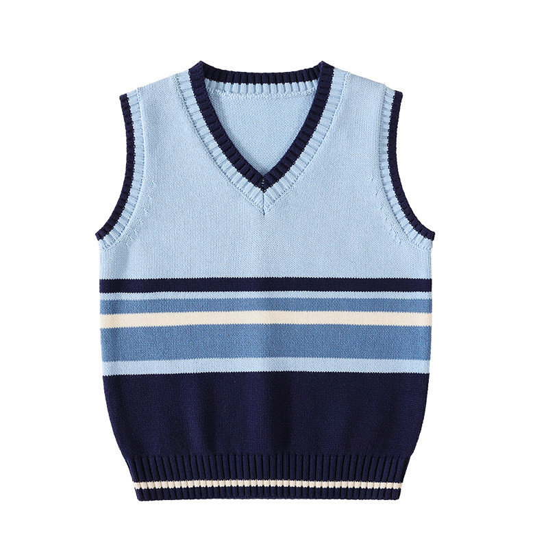 毛衣校服套装小学生班服春秋儿童元旦演出服英伦风针织幼儿园园服