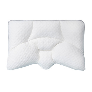 橡树谷出口日本七仓PE软管枕头颈椎侧睡曲度变直抑菌水洗高低护颈