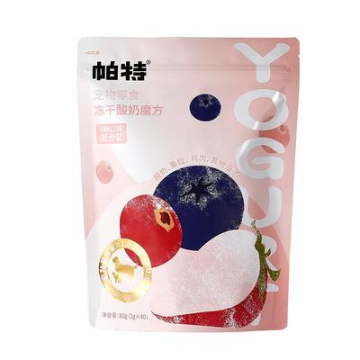 帕特酸奶水果冻干60/80g猫犬零食