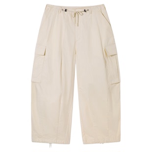 PSO Brand 男装女装日系复古大口袋工装长裤宽松阔腿裤百搭休闲