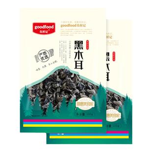 良材记优质黑木耳干货200g(100g*2袋)袋装家用干净肉厚火锅食材