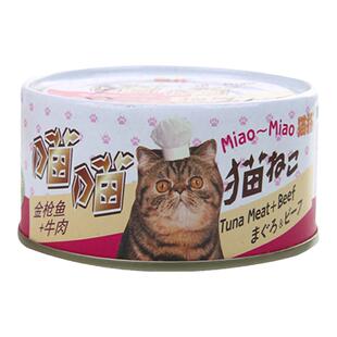猫扑喵喵猫罐头170g成猫幼猫零食增肥营养猫咪湿粮补钙主食12罐