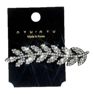 水钻发夹女边夹侧边刘海夹前额发卡2025新款高端碎发一字夹子头饰