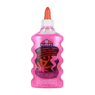 【儿童节礼物】艾默思Elmer's牛头闪粉胶夜光橡皮水晶泥彩泥戳戳泥史菜姆儿童安全无毒安全玩具