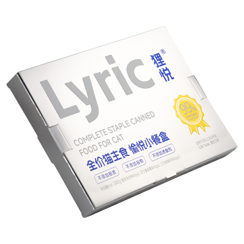 Lyric狸悦全价猫主食餐盒