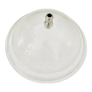 高压清洗机防溅水扇形25度喷头高压洗车机枪圆型PVC透明防水罩子