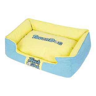 Touchdog水晶绒帆布狗窝可拆洗防抓挠猫窝中大型犬宠物窝防滑防潮