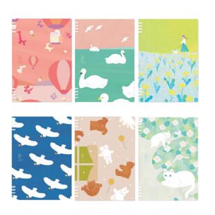 日本锦宫King Jim宫下和联名系列活页笔记本学生书写线圈资料册