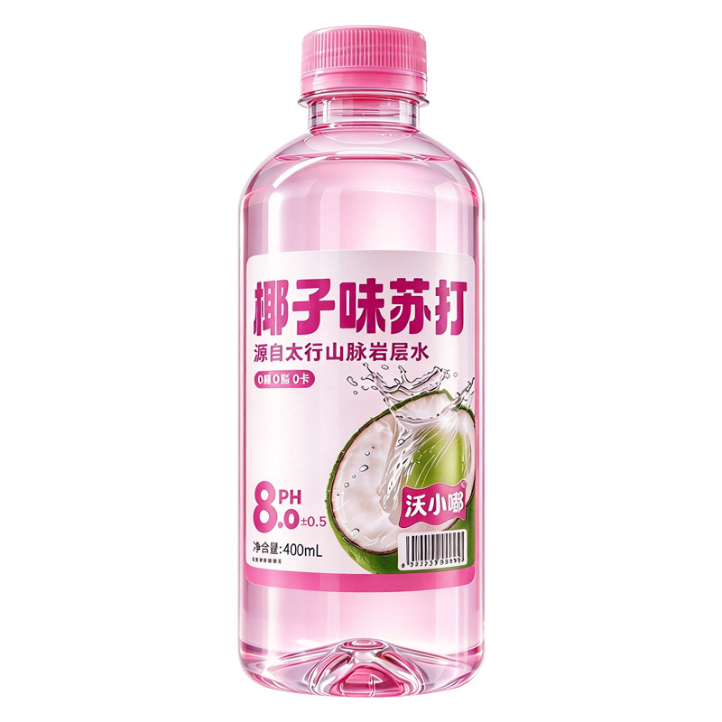 苏打水椰子味无糖饮料整箱批特价