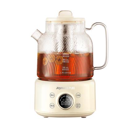 九阳全玻璃养生壶316L不锈钢茶滤