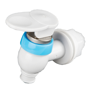 水龙头水嘴 饮水机储水桶配件 塑料水阀螺纹外径17毫米 按压出水