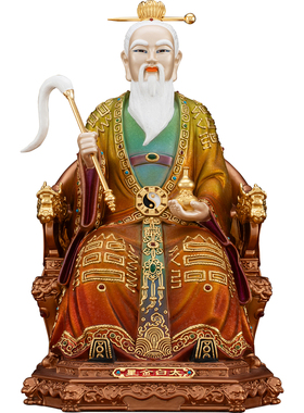 纯铜太白金星像家用供奉佛像铜像