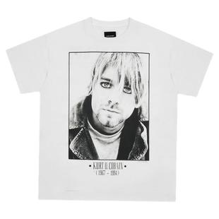 FEAR OF GOD FOG元年限定涅槃天使柯本摇滚乐队短袖高街宽松T恤潮