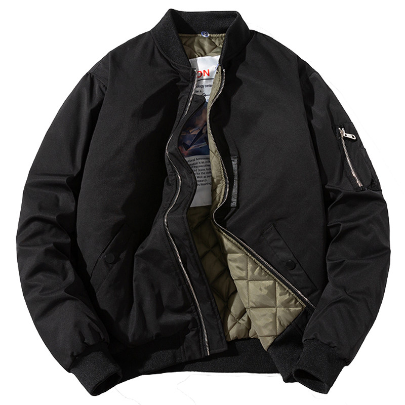 秋冬季潮牌大码加厚棒球棉服
