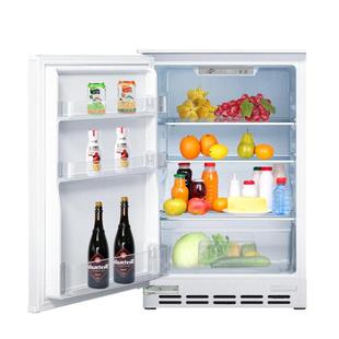 罗曼帝90升台下嵌入式小冰箱单门橱柜一体卧式超薄全内嵌隐藏式