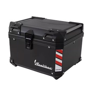 万里豪【推动密码锁】电动车后备箱通用塑料电瓶踏板摩托车尾箱