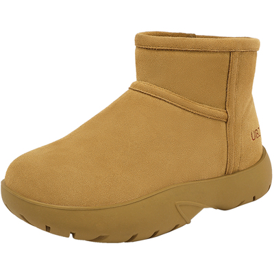 UBZ厚底防水防滑雪地靴短筒棉鞋