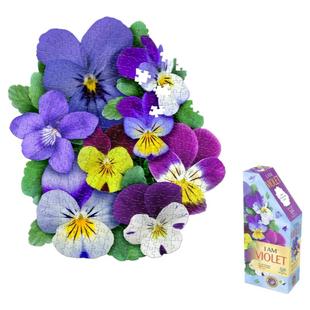 美国MADDCAPP成人解压玩具高难度野生异形拼图-350片紫罗兰