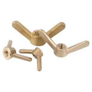 黄铜蝶形螺母 铜羊角元宝手拧螺母 吊环螺母螺帽M4M5M6M8M10M24