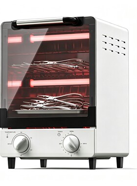 高温烘干美容工具消毒盒柜修脚器箱修甲器加热修甲器金属工具高温