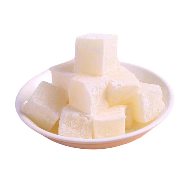 闽南特产桔红糕素食甜点泉州厦门麻糍糯米团凉糍凉糕传统手工点心