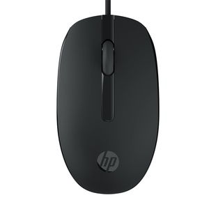 hp惠普有线静音鼠标办公家用笔记本台式电脑通用USB接口人体工学