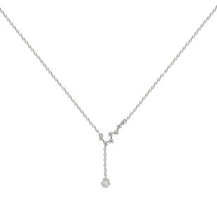 休眠火山◆北极星之泪 轻奢小众设计星星项链女气质高级感锁骨链