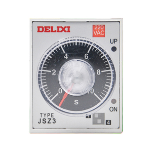 德力西时间继电器JSZ3A-B通电延时 1S/10S/60S/6M 代替ST3P 220v