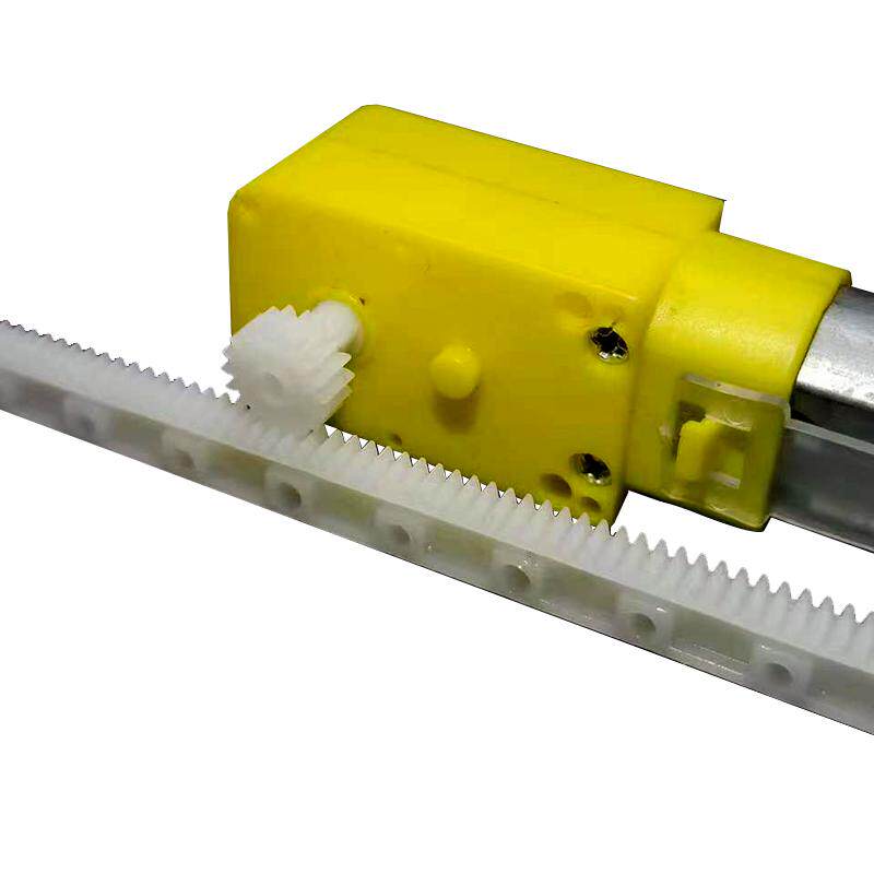 TT减速马达箱18齿tt孔齿轮125mm长齿条 滑行升降直线运动玩具零件