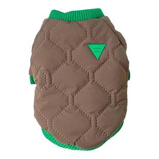 BV绿-有点上头 大狗狗潮牌棉衣柯基哈士奇衣服秋冬加厚变身装外套