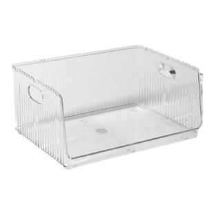 文件收纳盒办公用品书架桌面收纳亚克力书架多功能办公桌课桌置物架资料档案a4纸书本透明立书架书桌整理神器