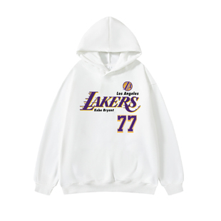 湖人队东契奇训练球衣童装美式连帽卫衣儿童2025新款秋季运动上衣